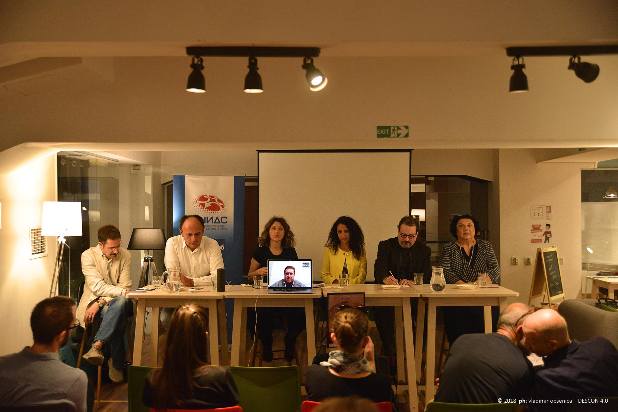 Panelisti na konferenciji Internet društva Srbije